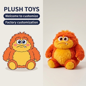 Fabricante de Peluches Personalizados al por Mayor, Lindos Monstruos de Peluche, Peluches de Mascotas de la Selva para Regalos Infantiles y Decoración de Habitaciones - Product Image 1