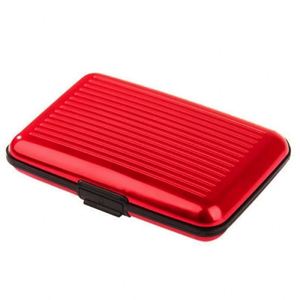 Men's Women's Metal RFID Blocking <b>Card</b> Case Slim Waterproof Name <b>Card</b> <b>Protector</b> Wallet Credit <b>Card</b> Holder Bag Clips Product - Product Image 5