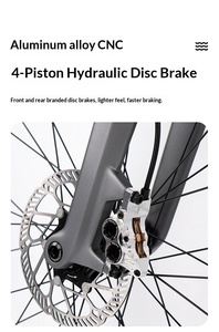 <span class=keywords><strong>Vélo</strong></span> de montagne en fibre de carbone M5 27,5/29 pouces, 12 vitesses M8100, frein à disque hydraulique 4 pistons, fourche en aluminium, XC Trail – Vente chaude usine - Product Image 2