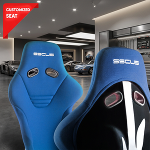 Asiento Deportivo Completo SSCUS de Tela FRP |   Tela FRP Monza 424 |   8.5 kg de peso ligero para pista y drift |   Hecho en Malasia - Product Image 1