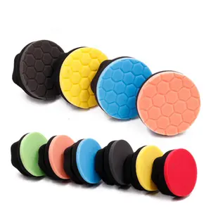 Tay Giữ Cardetailing Applicator Pad Xe Làm Sạch Chi Tiết Miếng Ba Lan Bọt Xốp Wax Applicator Pad