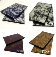Luxury Top Quality Vintage Tinted Silver Mirror Classical Decorative Antique Color Aluminum Wall Mirror Sheet Glass