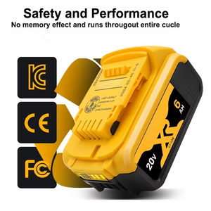 Batería DeWalt 20V, Batería DeWalt 18V 20V, Batería Recargable para Herramientas, DCB203 DCB204 DCB205 DCB206, Alta Energía, Original - Product Image 6