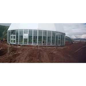 Dôme géodésique en verre de 20 m, <span class=keywords><strong>maison</strong></span> en dôme, tente en dôme, matériau personnalisé, à <span class=keywords><strong>vendre</strong></span> - Product Image 2