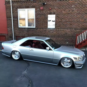 Kit carrosserie avec pare-chocs avant et arrière, jupes latérales, aileron, adapté aux modèles <span class=keywords><strong>Mercedes</strong></span> Benz <span class=keywords><strong>Classe</strong></span> E S124 W124 AMG à partir de 1995. - Product Image 3