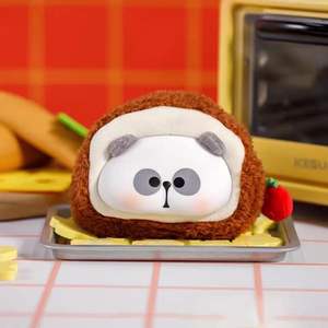 100% Original TOYCITY 6 unids/caja Mr.Pa qué comer hoy serie vinilo muñecos de peluche colgante caja ciega llavero decorativo bolsa con cremallera - Product Image 4