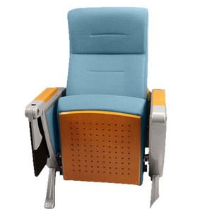 Silla de Auditorio Hechuang Poetry P624, Silla de Plástico Azul Claro para Escuelas y Hoteles - Product Image 5
