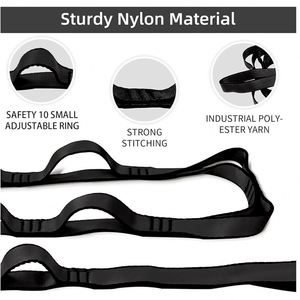 حزام مطاطي غير مرن ، مع حلقات Muti-Loops لبيلاتس ، المرونة - Product Image 4