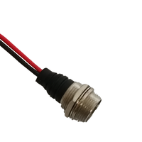 Connecteur de charge de batterie 3 broches en ligne, prise jack, câble d'alimentation, prise 3 pôles, accessoires de cyclisme, trottinette électrique