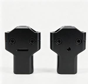 Pieza de Prototipo de Mecanizado CNC Personalizada para Abrazadera de Manillar de Motocicleta, Palancas de Freno y Embrague - Product Image 1