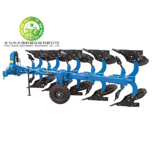 Hydraulic Flip Plow Large Grid Mirror Deep Tillage Reverse Single and Double Ploughing Plow Side Shift Tilting Share Plow Strip - Product Image 1