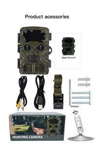 Starlight Night Vision Dual Lens Native 4K 32MP 30FPS <strong>Hunting</strong> Cameras With Waterproof IP66 for Wildlife Monitoring <strong>Trail</strong> <strong>Camera</strong> - Product Image 4