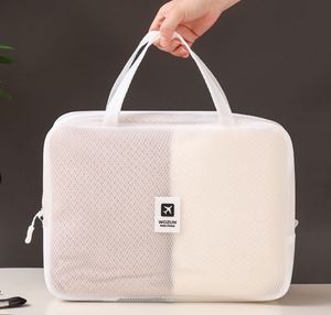 Large Capacity Waterproof Portable Wash <b>Bag</b> Travel <b>Toiletry</b> <b>Bag</b> with Handle Makeup Organizer for Gym Business Trip - Product Image 2
