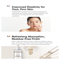 AMPOULE STEM CELL M&E - TAZO COMPANY - Soin anti-âge coréen hydratant pour le renouvellement de la peau - Niacinamide, adénosine, acide hyaluronique, glutathion