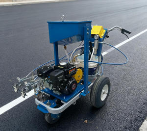 ガスラインエンジン付き駐車場ストライピングコールドスプレーマーキング機 - Product Image 6