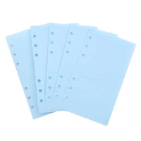 Carpeta de documentos Hongbo A6 de PVC esmerilado, superventas, con ranura para tarjetas, tipo sobre, para carpetas de 6 anillas y billetera