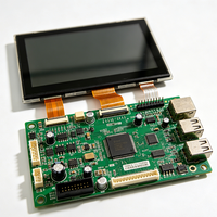 Scheda PCBA per Casa Intelligente con Display TFT, Materiale FR4 Multistrato, Circuito di Controllo Principale per Applicazioni Automobilistiche