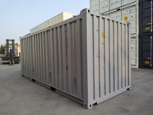 Container di spedizione in acciaio da 20 piedi con tetto apribile rigido, copertura mobile senza pali, per attrezzature di grandi dimensioni - Product Image 2