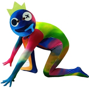 ฮาโลวีนสำหรับเกม <span class=keywords><strong>ROBLOX</strong></span> คอสเพลย์สีสันสดใสสีฟ้าชุดชั้นในมอนสเตอร์ตัวน้อยสำหรับผู้ใหญ่ทั้งชายและหญิง - Product Image 4