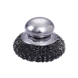 Cepillo de Alambre de Acero Inoxidable, Cepillo de Limpieza Resistente con Mango de Acero Inoxidable para Utensilios de Cocina - Product Image 1