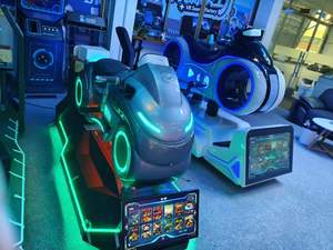 Simulateur de réalité virtuelle <span class=keywords><strong>Zombie</strong></span> 9D pour garderies, machine d'arcade de tir <span class=keywords><strong>VR</strong></span> avec casques, meilleure plateforme de simulateur <span class=keywords><strong>VR</strong></span> de moto - Product Image 6