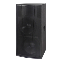 Speaker DJ Profesional F215+ ODM Full Range Stage, Set Lengkap Kabinet Aktif Pasif, Dual 15 Inch