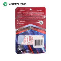 Ruban adhésif acrylique populaire pour postiches, longue durée, double face, profil fin, super adhésif pour cheveux, utilisation plusieurs semaines