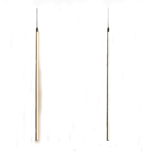 Mới hiện đại tối giản sáng tạo màu đen trắng hiện đại trong nhà tuyến tính ánh sáng mặt dây chuyền cho trang trí nội thất - Product Image 1