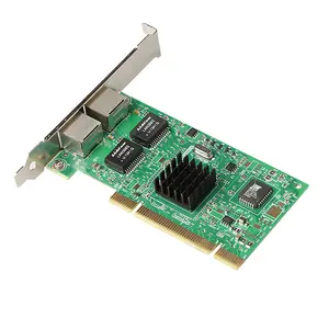 Intel Chipset 82546 Dual Port Gigabit 8492MT PCI Server Network Card 1000M RJ45 NIC Ethernet Desktop Adapter