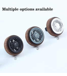 Difusor de Perfume de Aluminio de Lujo para Coche con Clip de Ventilación, Logotipo Personalizado, Aroma Duradero y 3 Opciones de Color - Product Image 1