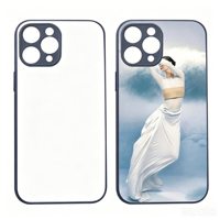 Coque de téléphone vierge en TPU 2D par sublimation avec protection d'appareil photo en aluminium pour iPhone 14, iPhone 15 PLUS, iPhone 16 PRO, iPhone 17 PRO MAX, iPhone 17 Air