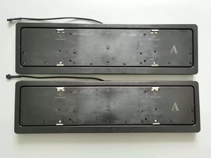 Cornice Universale Multifunzionale per Targa Auto Elettrica UE, Cornice Creativa per Targa - Product Image 5