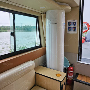 Bote Utilitario de Aluminio de 11.3m, Más Vendido, con Motor Fuera de Borda, <span class=keywords><strong>para</strong></span> <span class=keywords><strong>Cruceros</strong></span>, Pesca y Proyectos Acuáticos, Capacidad <span class=keywords><strong>para</strong></span> 12 Personas - Product Image 4