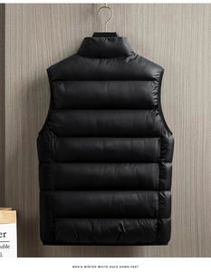 <span class=keywords><strong>Chaleco</strong></span> de algodón de otoño e invierno para hombre, camisa de fondo de temporada, versión coreana de la tendencia informal de chaquetas para hombre, chalecos - Product Image 6
