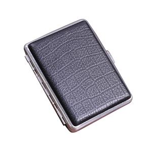 UKETA Phụ Kiện Hút Thuốc Tùy Chỉnh Bán Chạy Bao Thuốc Lá Bằng Da PU Chống Thấm Nước Bao Thuốc Lá - Product Image 1