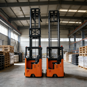 מלגזה חשמלית בעלת כושר הרמה של 2 טון, גובה הרמה 13 מטר, עם הרמה הידראולית להעמסה ופריקה בגובה רב, הזזה צידית ומערכת EPS. - Product Image 5