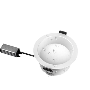 Luz LED Empotrable de Techo, Cuerpo de ABS Blanco, IP44 Impermeable, 5000K Blanco Cálido, AC 220V, Montaje en Pared, Exterior, Alimentación Solar, CE - Product Image 1