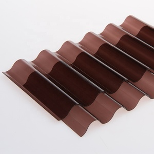 Lámina Corrugada de Policarbonato Ignífuga, Tipo Trapezoidal, para Techo, Uso en Exteriores, Protección UV - Product Image 1