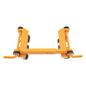 Gato de vehículo de acero, rueda de posicionamiento de 4 palancas, carro tipo palanca Go Jack <span class=keywords><strong>para</strong></span> <span class=keywords><strong>mover</strong></span> automóviles, carro en movimiento - Product Image 1