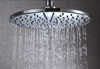 Ensemble de douche thermostatique SHUAIZIQI à affichage LED de la température, avec détection automatique de la différence d'eau chaude et froide