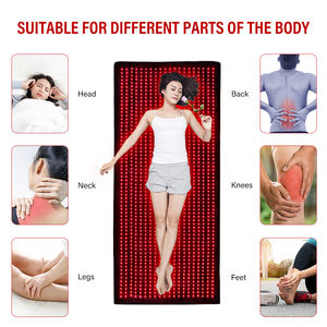 Tempat Tidur Pijat Lipat dengan Terapi Cahaya Merah 660nm 850nm untuk Perawatan Seluruh Tubuh, Pinggang, Tangan, Kaki, dan Lengan - Product Image 3