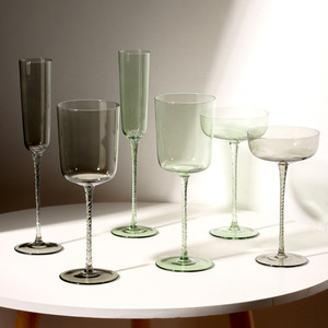 Copas de vino de cristal 301-400ml, sopladas a mano, sin plomo, para vino tinto - Product Image 1