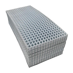 Panneau de clôture en treillis métallique galvanisé 100x100 <span class=keywords><strong>100x50</strong></span> 75x75 75x50 50x25 50x50 25x25 mm, plaque de treillis soudé - Product Image 1