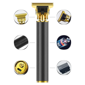 Tagliacapelli <span class=keywords><strong>Elettrico</strong></span> <span class=keywords><strong>Professionale</strong></span> Senza Fili da Uomo per Capelli e <span class=keywords><strong>Barba</strong></span> con Lama a T, Macchinetta a Batteria Ricaricabile - Product Image 2