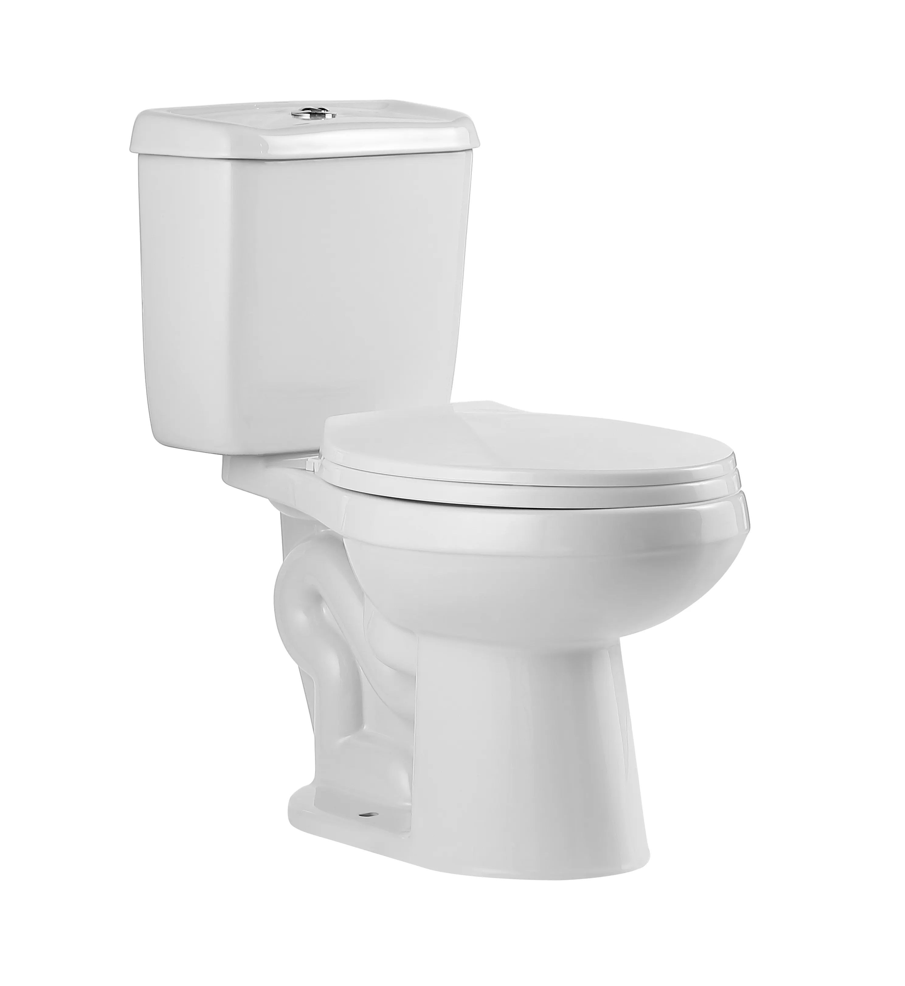 Bộ Dụng Cụ Vệ Sinh Hai Ngăn Xếp Nước Bằng Sứ, Có Giấy Chứng Nhận Của WC CUPC