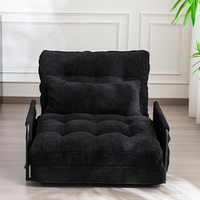 Canapé chaise longue en tissu moderne et simple, design pliable compressible sous vide, meubles de maison pour chambre à coucher, hôtel, salon, détente