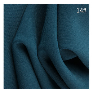 Tissu crêpe satiné tissé en acétate véritable bio 240g, teint uni, extensible dans les quatre sens, pour robes de soirée et confection de vêtements - Product Image 4