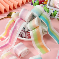 Bonbons Gélifiés Sucrés et Acidulés aux Fruits Multicolores Certifiés Halal OEM ODM, Boîte de 500g, Vente en Gros, Fabricant Chinois