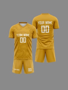 Maillot de football américain de haute qualité imprimé à manches courtes personnalisé avec noms d'équipe/joueurs unisexe adulte - Product Image 3