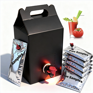 Emballage personnalisé biodégradable en huile de palme, sac en boîte, sac pour sirop, sac pour sirop de <span class=keywords><strong>coca</strong></span>, sac pour eau - Product Image 5